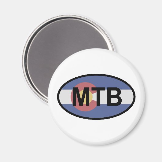 Aimant Colorado Drapeau VTT (Recto/Verso)