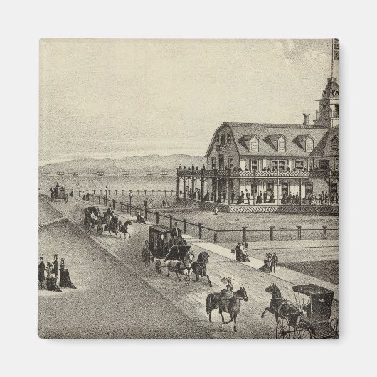 Aimant Colorado House, Ocean Beach, NJ (Devant)