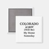 Aimant Colorado Maison Un Jour (Recto/Verso)