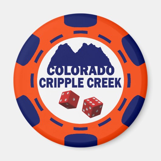 AIMANT COLORADO POKER CHIP (Devant)