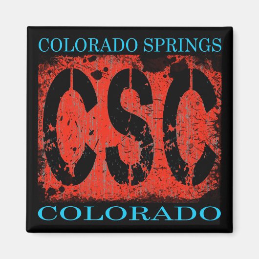 AIMANT COLORADO SPRINGS COLORADO (Devant)
