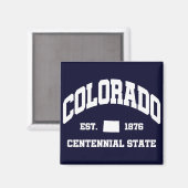 Aimant Colorado vintage (Recto/Verso)