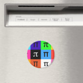 Aimant colorblock happy pi day (In Situ (Lave-vaisselle))