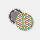 Aimant coloré printemps/Pâques (Recto/Verso)