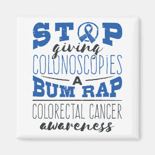 Aimant Colorectal Cancer Sensibilisation Colonoscopie Bum