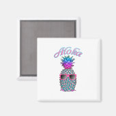 Aimant Colorful Hawaiian aloha (Recto/Verso)