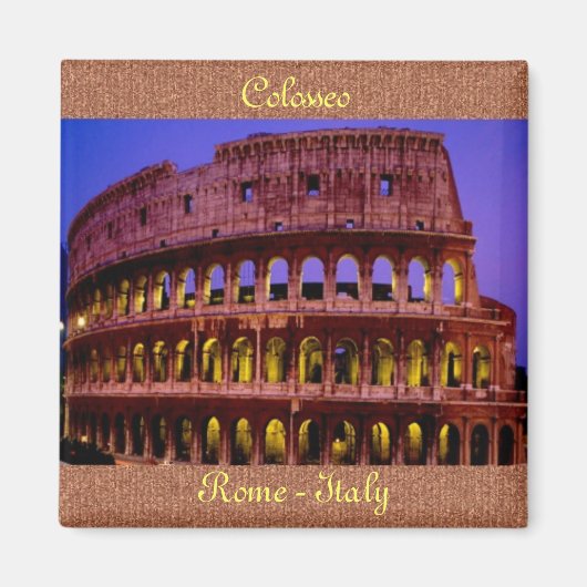 Aimant Colosseo, Rome (Devant)