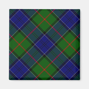 Aimant Colquhoun tartan blue green plaid