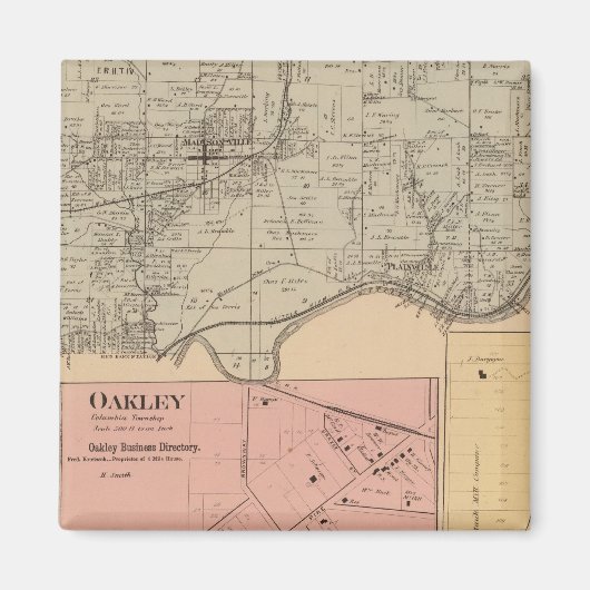 Aimant Columbia, Ohio (Devant)