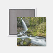 Aimant Columbia River Gorge, Ponytail Falls (Recto/Verso)