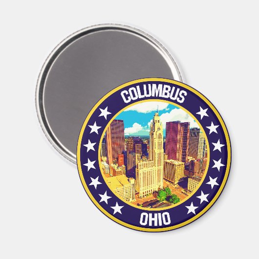 Aimant Columbus (Recto/Verso)