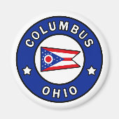 Aimant Columbus Ohio (Devant)