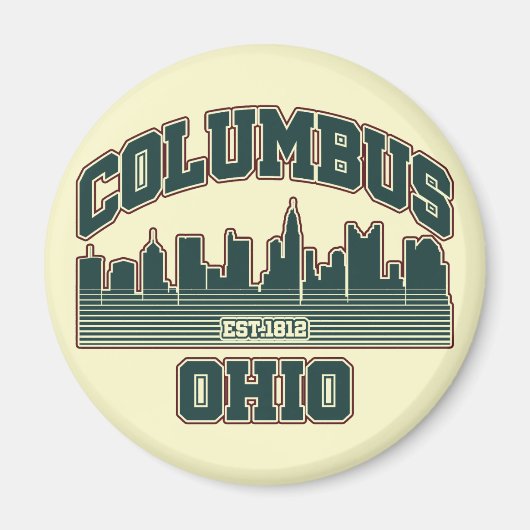 Aimant Columbus.Ohio (Devant)
