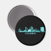 Aimant Columbus Skyline (Recto/Verso)