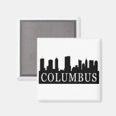 Aimant Columbus Skyline (Recto/Verso)