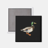 Aimant Colvert Canard Colvert Logo de poche Canards colve (Recto/Verso)