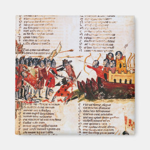 Aimant Combat de chevaliers