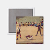 Aimant Combat de chiens (huile sur papier) (Recto/Verso)