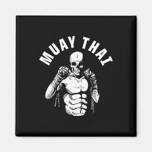 Aimant Combattant de squelette de Muay Thai Entraîneur de