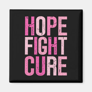 Aimant Combattez Hope Cure En Octobre Nous Portons Pink B