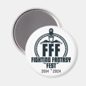 Aimant Combattre l'Imaginaire Fest 10e anniversaire Magne (Recto/Verso)