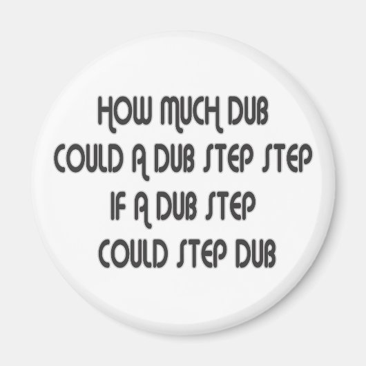 Aimant Combien de Dub pas (Devant)