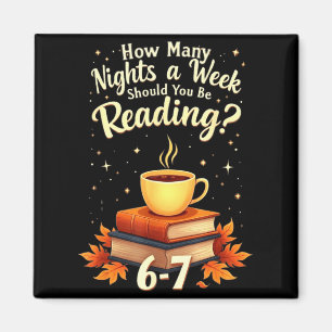 Aimant Combien de nuits par semaine devriez-vous lire 6 7