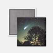 Aimant Comet Hale-Bopp et Arbre (Recto/Verso)