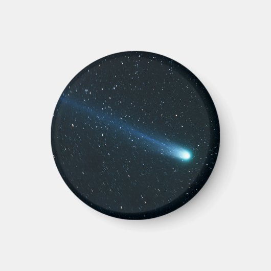 Aimant Comète dans le ciel nocturne (Devant)