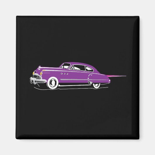 Aimant Comic Buick Roadmaster (Devant)