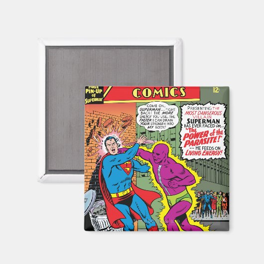 Aimant Comics d'action #340 (Recto/Verso)