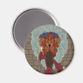 Aimant Comjurer le dragon (Recto/Verso)