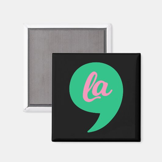 Aimant Comma La Kamala Harris 2022 - Costum électoral (Recto/Verso)