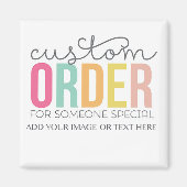 Aimant Commande personnalisée (Devant)