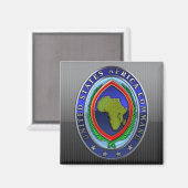 Aimant Commandement des États-Unis en Afrique (Recto/Verso)