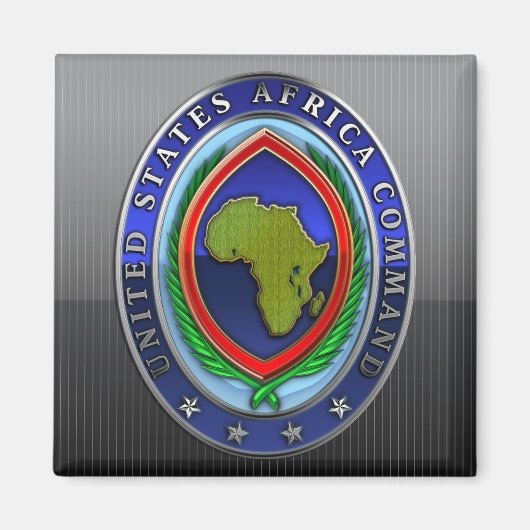 Aimant Commandement des États-Unis en Afrique (Devant)