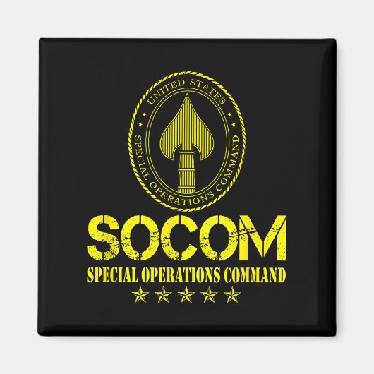 Aimant Commandement des opérations spéciales Socom Patrio (Devant)