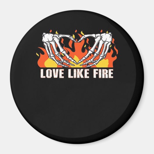 Aimant Comme Classique - Skeleton Hands Heart (Devant)