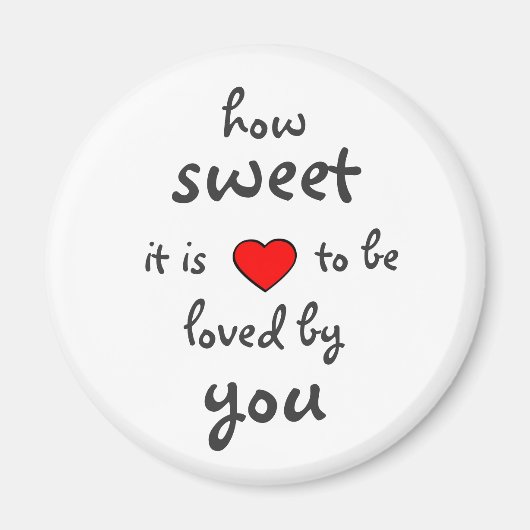 Aimant Comme il est doux (Devant)