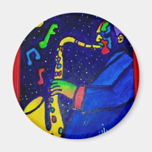 Aimant Comme Jazz Man de Piliero