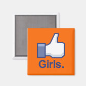 Aimant Comme les filles (Recto/Verso)