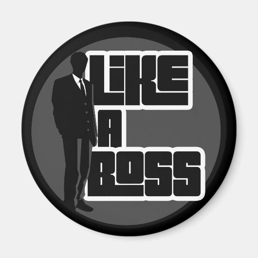 Aimant Comme un patron (Devant)