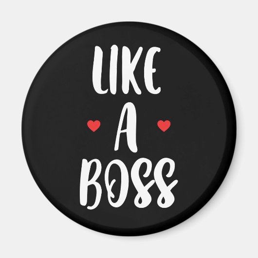 Aimant Comme Un Patron | Coeurs (Devant)