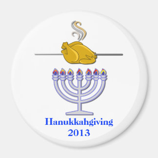 Aimant commémoratif Hanukkahgiving