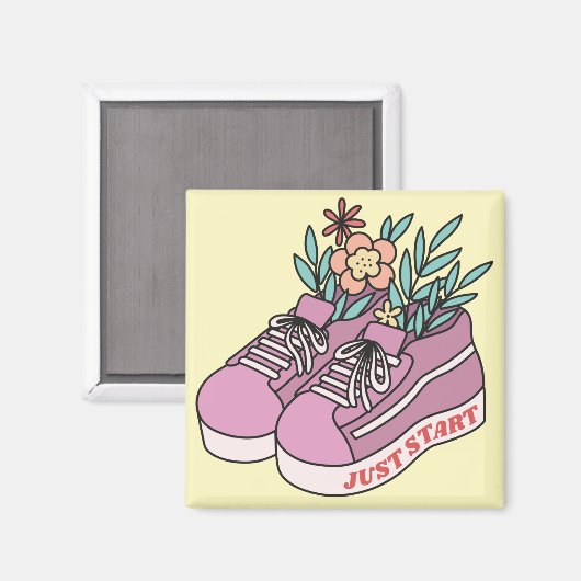 Aimant Commencer (Recto/Verso)