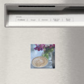 Aimant Commencez votre journée avec une latte (In Situ (Lave-vaisselle))