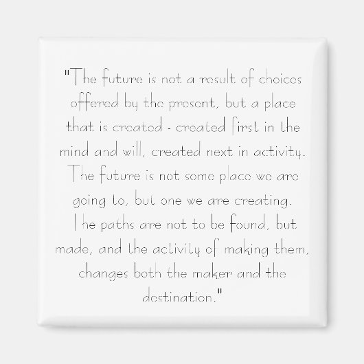 Aimant Comment créer votre destin (Devant)