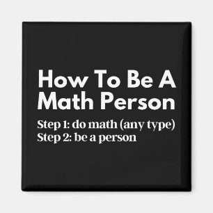 Aimant Comment être une personne mathématique
