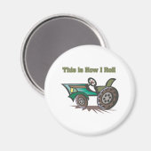 Aimant Comment faire rouler (tracteur) (Recto/Verso)