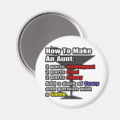 Aimant Comment faire une tante (Recto/Verso)